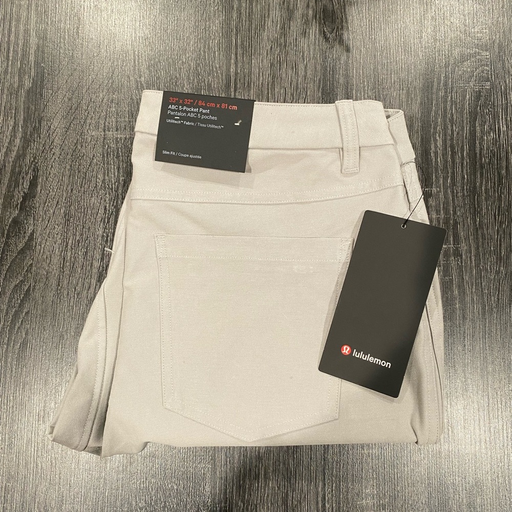 Lululemon Pants Slim-Fit Size 33x32 Men